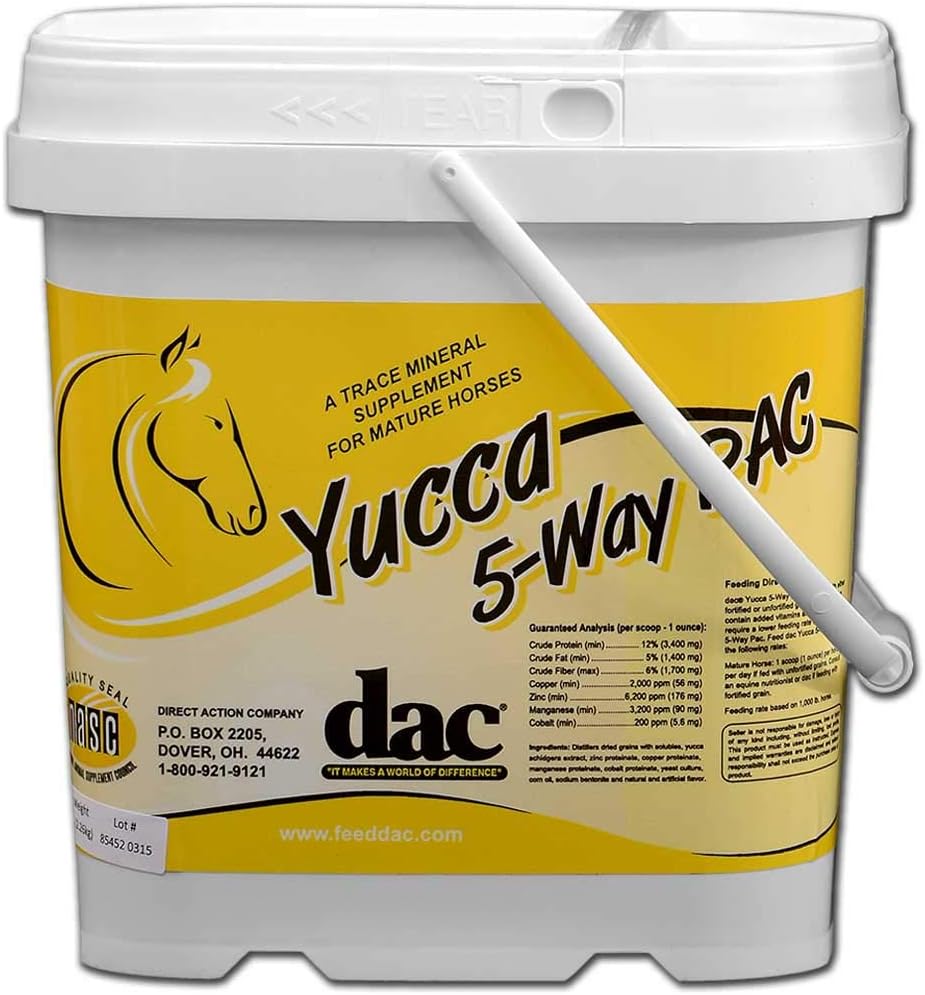 DAC Yucca 5 Way Pac pentru cai - 5 lb