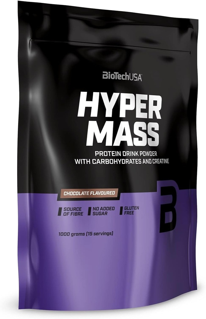 Biotechusa Hyper Mass 5000 Greutate Gainer Mass 1000g - Ciocolata