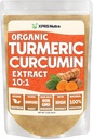 XPRS Nutra organic Turmeric praf extract de praf praf 10:1 - Premium USDA organic Curcumin pulbere pentru imunitate - Vegan Curcumin pur pentru Gut Health (2 Ounce)