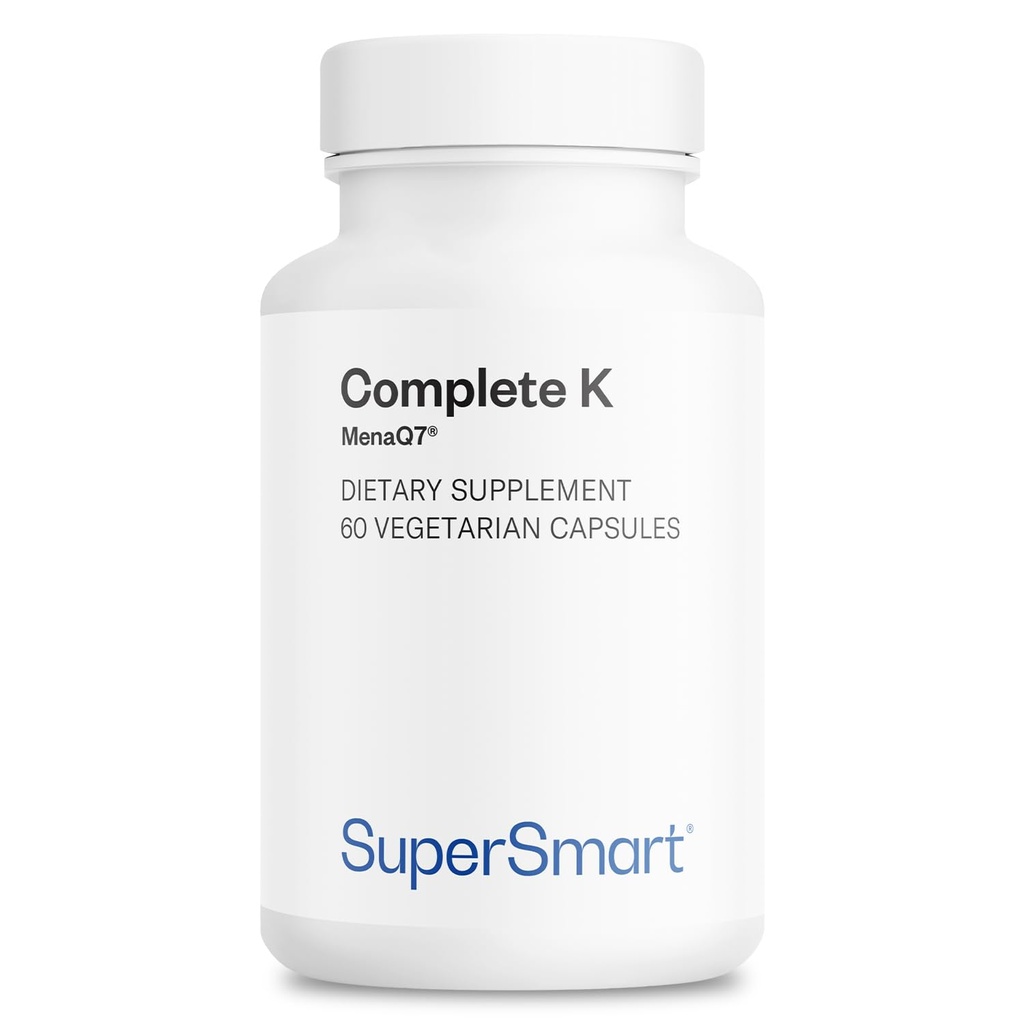 Supersmart - K complet - cu K1, K2 (MK4 + MK7) - Supliment complet de vitamina K Spectrum 