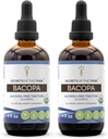 Secrete ale Tribului Bacopa USDA Extract organic de arahide, Drops Herb uscat (2x4 oz)