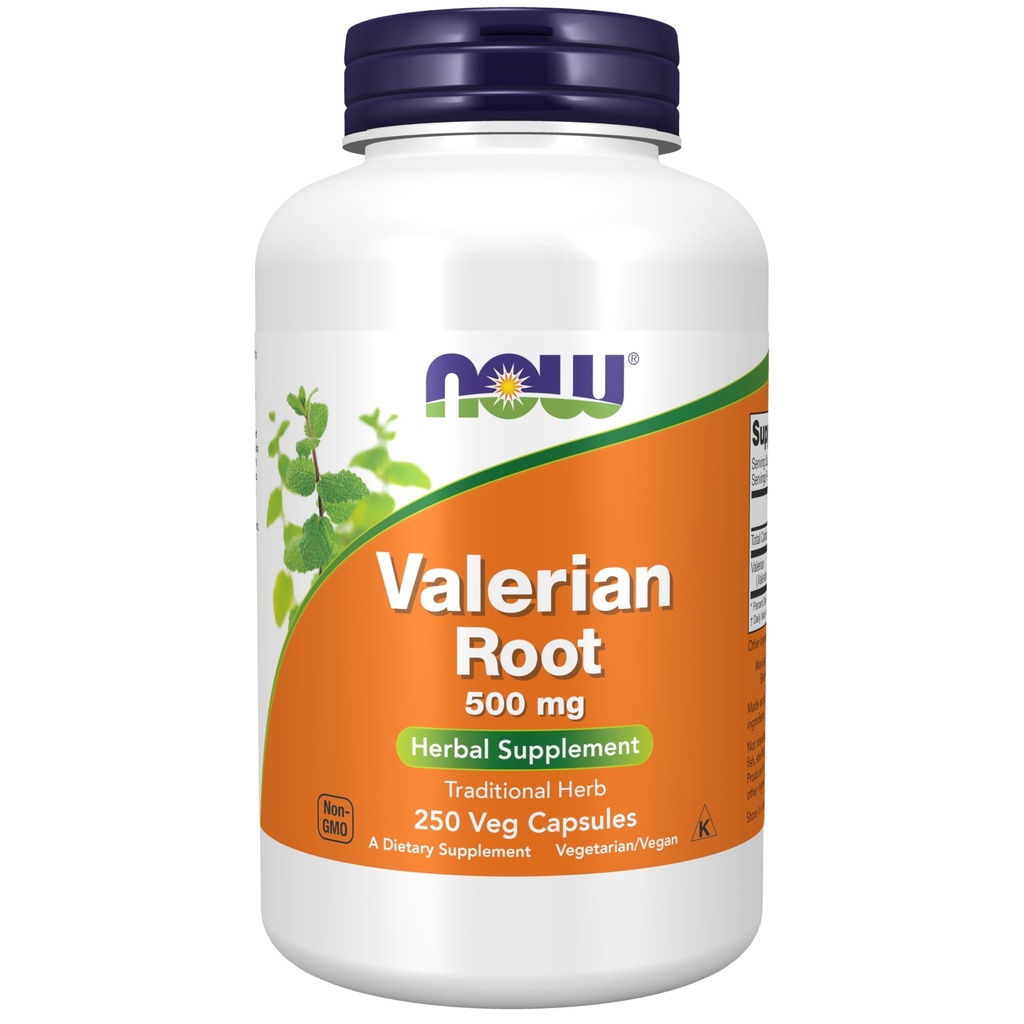 ACUM Alimente Suplimente, Root Valerian (Valeriana officinalis) 500 mg, Supliment vegetal, 250 Capsule Veg
