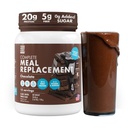 Ba da, poţi! Shake de înlocuire a mesei - Proteină 20G, 5G Fibră, 21 Vitamine & Minerale, 0G Zahăr adăugat - Pulbere de proteine de înlocuire de masă - complet All-in-One Nutrition - 15 Servire (Chocolat)