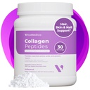 VitaMedica Colagen Peptides Powder pentru femei si barbati - par sanatos, piele, unghii, oase si articulatii - Tipuri hidrolizate I & III, Grass-Fed, Proteina pastrama, Zahar Zero - 30 Serviri