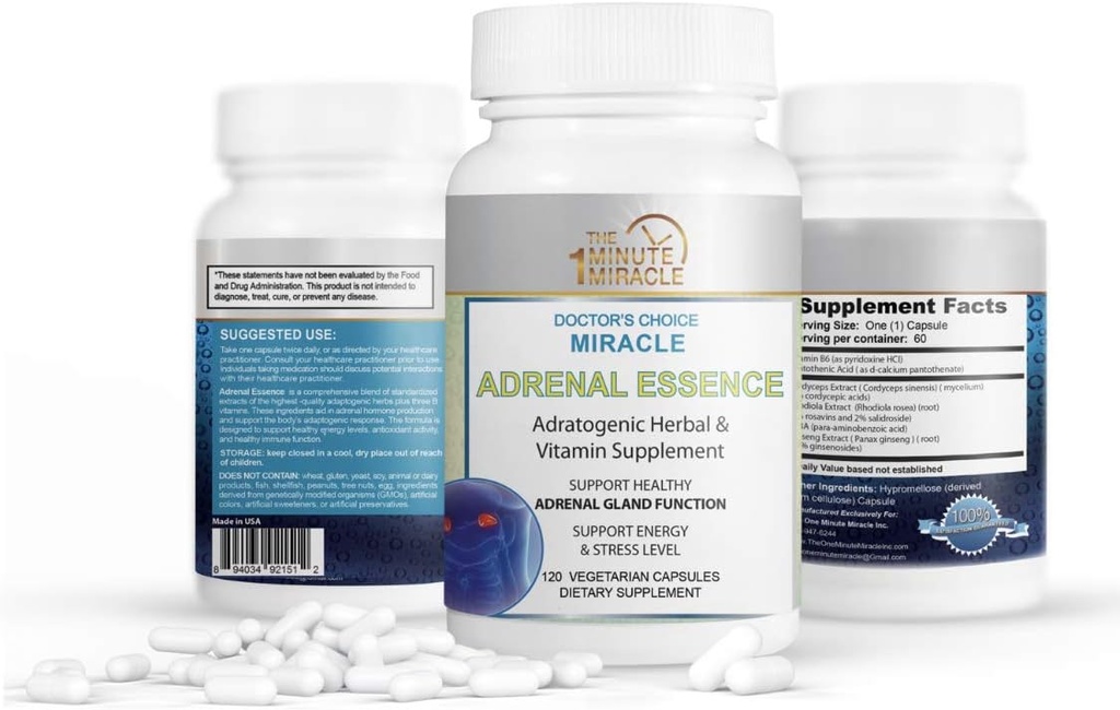 Alegerea medicului adrenal de esență - Adratogene Herbal & Vitamine Supliment