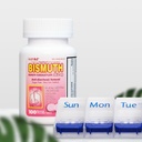 HealthA2Z® Mega Savings Bundle: Bismut Subsalicilat 262mg, 100 Tablete masticabile & 7- Ziua XL Pills Organizator