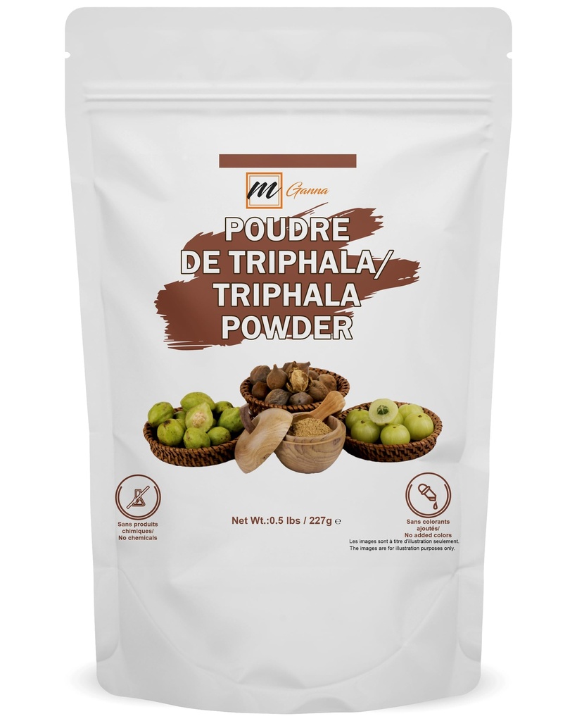 100% Natural Triphala pulbere pentru piele și de îngrijire a sănătății 227 GMS / 0,5 LBS