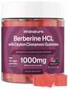 natura Berberine Gumries 1000 mg cu Ceylon Scorțișoară & Resveratrol 