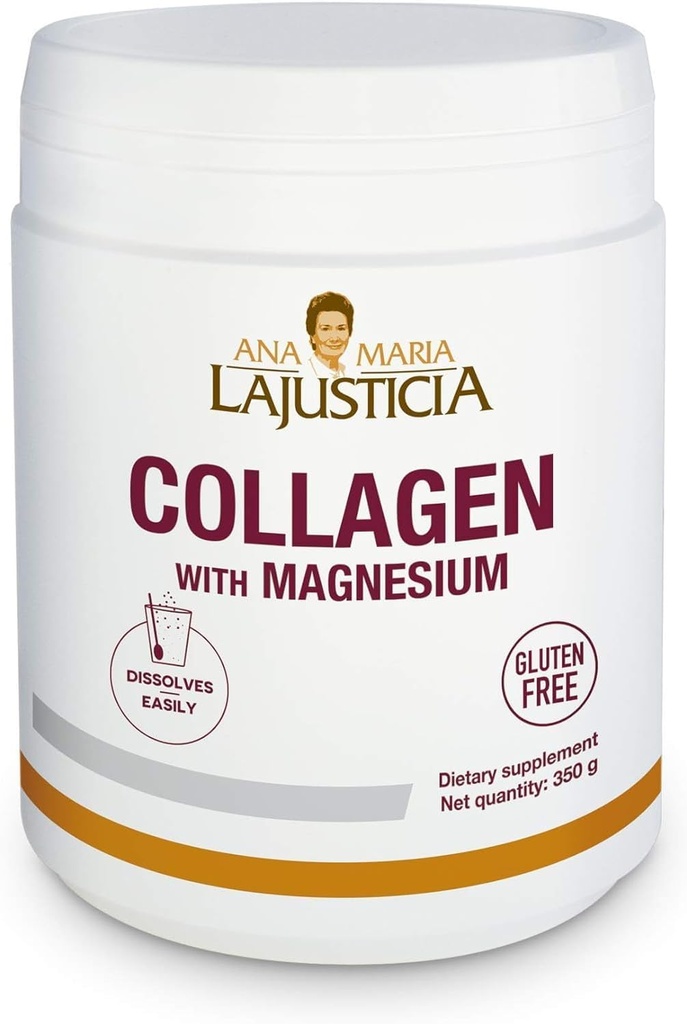Ana Maria Lajusticia Colagen cu pulbere de magneziu (350g gust natural)