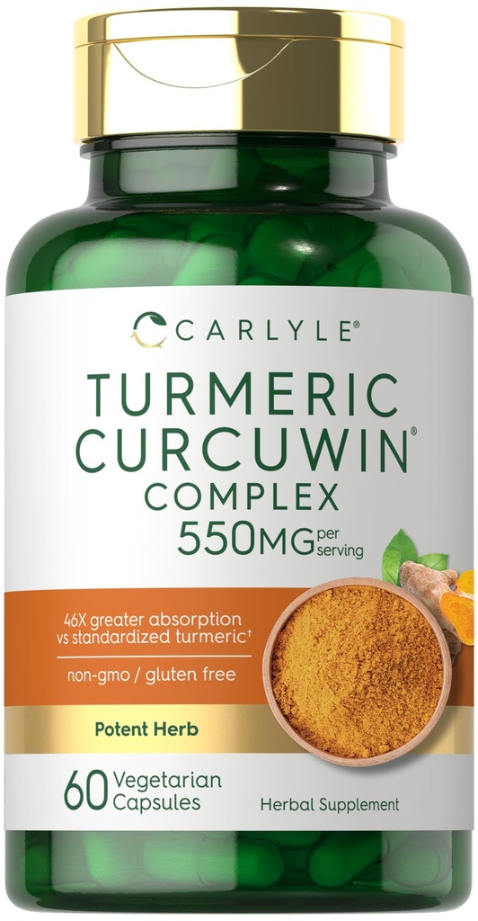 Carlyle Turmeric Supliment 550mg 