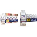 Asigurați-vă că Shakes Max Proteine Nutriție, Pack Variety, Cu 30g de proteine & Max Nutriție Shake cu 30g de proteine, 1g de zahăr, Shake de proteine ridicate, Vanilie franceză, lichid, 11 fl oz (Pachet de 12)