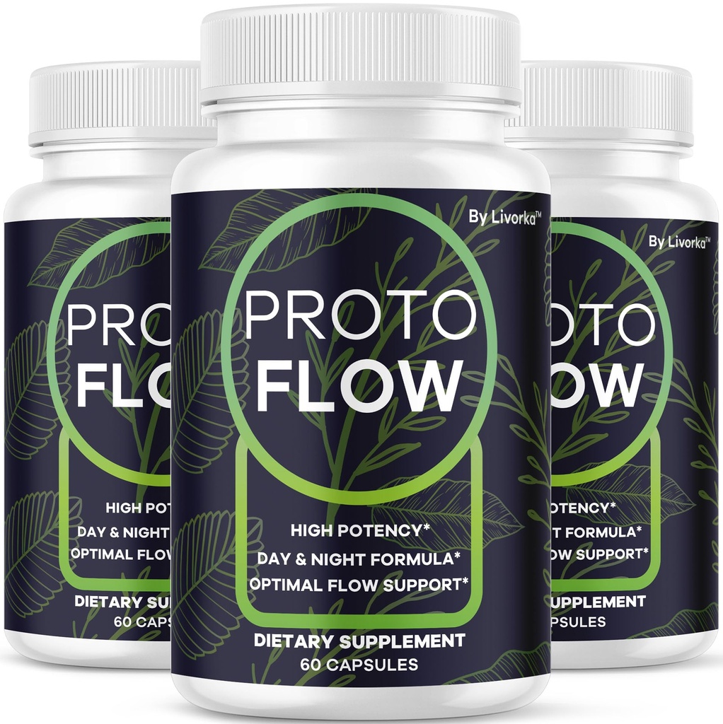 LIVORKA (3 ambalaj) Proto Flow - Proto Flow Support, ProtoFlow, ProtoFlow Recenzii, ProtoFlow Formula, Proto Flow Capsule masculine, Proto Flow Supliment pentru bărbați, Proto Pastile de flux, 180 capsule timp de 3 luni