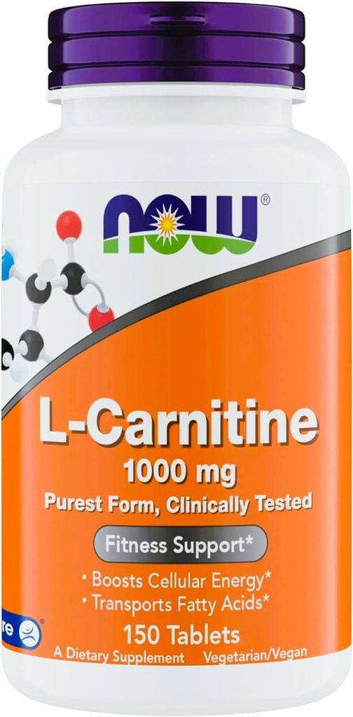 Acum Suplimente L-Carnitina 1000mg - 150 Tablete valoare Dimensiune, Suporturi Lean musculare de creştere, Carnipure, Non-GMO, Kosher, Ideal pentru Vegas, Sportivi, şi suport energetic