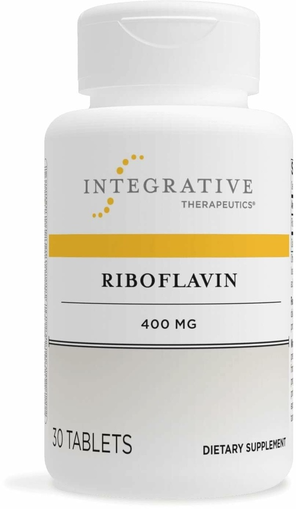 Tehnologii integrate Riboflavină - B2 Suplimentul de vitamine pentru suport energetic Cellular* - Suportă Vitality & Red Blood Cell Production* - Gluten-Free & Dairy-Free - 30 Count (30 Servings)