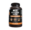 INGREDIENŢI Psyllium Husk (365 capsule) No Magneziu or Rice Fillers, Always Pure, Lab Verified