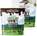 Opportuniteas Grass Fed Vanilla Choco Whey Proteine Izolate Pulbere - 20g Proteine Pulbere fără îndulcitori artificiali, Hormone-Free Vaci, Non OMG - 5lb
