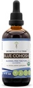 Secretele Tribului Albastru Cohosh Tinctură fără alcool (Glicerite) 659 mg Responsibil de cultivate USDA Organic Blue Cohosh (Caulophyllum Thalictroides) Root uscat (4 Fl Oz) Femeii de sănătate Supliment