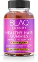 Blaq Luxury Biotin Gumries - Vitamine de crestere a parului cu 5000mcg Biotina per Servire 
