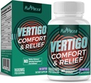 Liposomal Vertigo Supliment 1600MG, Advanced Absorbtion Formula, Natural Inner Echilibru urechii Supliment cu Ginger & Ginkgo Extract de Biloba, 60 Softgels, 30 de zile de aprovizionare
