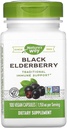 Natura's Way Black Elderberry 100 capsule Ambalaj cu 3 capsule