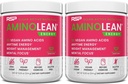 RSP NUTRITION AminoLean Pre Workout pulbere, Amino Energy & Greutate Management cu BCAA Aminoacidi și Cafeina Naturală, Preworkout Boost pentru bărbați și femei, 30 Serv (Pachet de 2)