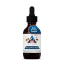 Ayush Herbs BacopaPlus picături pentru copii - Copii Focus şi atenţie Supliment cu Bacopa, Ashwagandha, Ginkgo, Suport pentru creier & memorie, Ingrediente organice - 2 Fl Oz (80 Serviri)