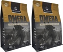 Majesty's Omega Wafers - Superior Horse/Equine Skin, Coat, and Immune Supplement - Omega 3, 6, 9 and Biotin (Regular, 2 Pack(120 Count Total)))