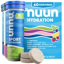 Nuun Hidratare Electrolit Tablete - Sodiu, Potasiu, Clorura, Calciu, Magneziu, 1g &gt Zahăr Drink Mix 