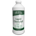Treasure Clorofila lichid 100 mg, Supliment alimentar, Suport intestinal Digestiv Organism natural Deodorant Vegan non-GMO Alcool gratuit, Spearmint Flavor 32oz