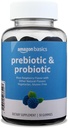 Basics Prebiotic & Probiotic Gummies, 2 Miliarde CFU, Blue Raspberry, 50 Conte (2 per Serving) (previously Solimo)