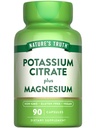 Natura's Truth Potasiu Citrate Capsule de magneziu 