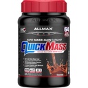 ALLMAX QUICKMASS, Ciocolată - 3,5 lb - Catalizator de masă rapidă - până la 64 Grams de proteine per servire - 3:1 Carb la raportul de proteine - Zero Trans Fat - până la 24 Serviri