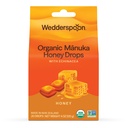 Wedderspoon Organic Manuka Honey Drops, Honey & Echinaceae, 20 Count (Pack of 1) 