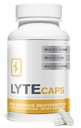 Capsulele de LyteLine Electrolit - 60 capsule vegetariene pentru rehidratare gravă, crampoane, deshidratare - magneziu, potasiu, sodiu, zinc - fără gluten, lactate, nuci