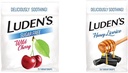 Ludens Wild Cherry Sugar Free Ghroat Drops, 75 Count & Honey Licorice Ghroat Drops, 30 Count