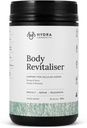 Body Revitaliser Organic Superfood Powder Health Supplement, 49 Ingredient Smoothie Mix cu Prebiotice, Chlorella, Reishi, Vegan, Non-GMO, Gluten-Free 300 Grams (30 Servings)