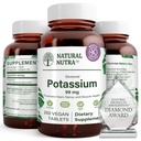 Natural Nutra Elemental Potasiu Gluconate 99 mg Supliment alimentar 