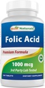 Acid folic 1000 mcg (Vitamina B9), 240 comprimate