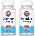 KAL 100 Mcg Selenium comprimate filmate gratuite, 100 Count 