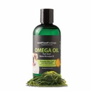 Just Food ForDogs Omega Plus Oil Omega-3 Supliment pentru câini, Skin & Coat Support, Joint Health, EPA & DHA din Algae Oil, Sustainable & Eco-Friendly - 8 oz