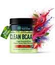 Clean BCAA - 2:1:1 Alimente surse BCAAs pulbere și apă de cocos Electroliți recuperare și Amino Suplimentul energetic - Premiu câștigătoare Vegan Amino Acid Supliment - 30 Serviri (30, Punch de fructe)