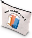 VAMSII Astm de luptător cadou inhalator sac de călătorie toate rahat Astm meu conștiință sac medicație
