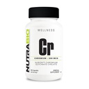 NutraBio Crom Chelated GFT - 200 mcg - 90 Capsule vegetale