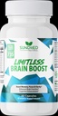 Boost cerebral nelimitat (60 capace) - Memorie, Focus, Claritate mentală - Nootrops Formula științifică pentru îmbunătățirea performanței, Super Ginkgo Biloba, St John Wort Extract, DMAE