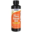 ACUM Alimente Suplimente, Certified Organic Flax Seed Seed Oil Liquid, Rece-Pressed și Nerafinate, 12-Ounce