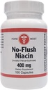 Sănătate holistică No-Flush Niacin - 400mg - 100 capsule