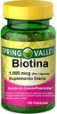 Valea Primăverii - Biotin 1000 mcg, 150 comprimate