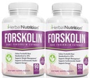 Forskolin pentru pierderea in greutate, 250mg-500mg Putere maximă Forskolin Două Pack 90 sticle conte, 20% Extract de Forskolin pur, Dieta ideală și Formula sportivilor!