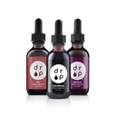Drop Supplements Organic Trace minerale picături, Elderberry picături și vitamina B12 picături Bundle