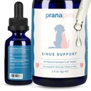 PranaPets Sinus suport supliment lichid pentru animale de companie 